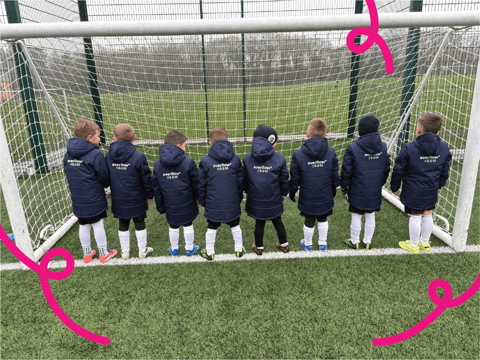 Everflow Utilities supports Peterlee Town FC Under 6s