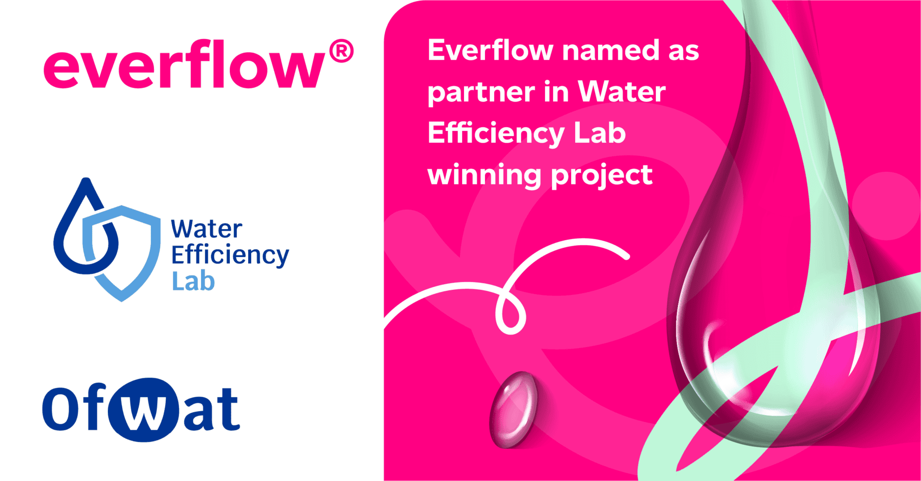 Everflow named as partner in Water Efficiency Lab winning project